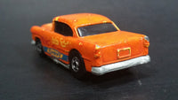 2001 Hot Wheels Final Run Color Racers '55 Chevy Orange Die Cast Toy Car Hot Rod Vehicle