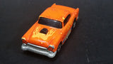 2001 Hot Wheels Final Run Color Racers '55 Chevy Orange Die Cast Toy Car Hot Rod Vehicle