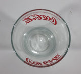 Vintage Coca-Cola Coke Soda Pop Red Lettering 6" Tall Glass Fountain Cup Collectible - Treasure Valley Antiques & Collectibles