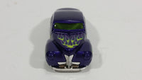 2011 Hot Wheels DC Comics Heat Fleet Green Lantern Tail Dragger Purple Die Cast Toy Car Vehicle - Treasure Valley Antiques & Collectibles