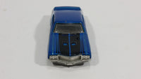 2010 Hot Wheels Muscle Mania '70 Buick GSX  Electric Blue Die Cast Toy Car Vehicle - Treasure Valley Antiques & Collectibles