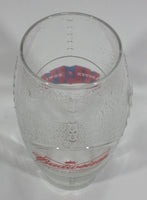 Budweiser King of Beers Super Bowl XLIV 44 2010 Football Shaped 6 3/4" Tall Glass Cup - Treasure Valley Antiques & Collectibles