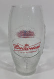 Budweiser King of Beers Super Bowl XLIV 44 2010 Football Shaped 6 3/4" Tall Glass Cup - Treasure Valley Antiques & Collectibles