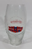 Budweiser King of Beers Super Bowl XLIV 44 2010 Football Shaped 6 3/4" Tall Glass Cup - Treasure Valley Antiques & Collectibles