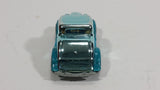 1995 Hot Wheels Speed Gleamer 3-Window '34 Turquoise Blue Chrome Die Cast Toy Car Hot Rod Vehicle - Treasure Valley Antiques & Collectibles