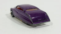 1990 Hot Wheels Purple Passion Red Interior White Wall Dark Purple Die Cast Toy Car Vehicle - Treasure Valley Antiques & Collectibles