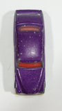 1990 Hot Wheels Purple Passion Red Interior White Wall Dark Purple Die Cast Toy Car Vehicle