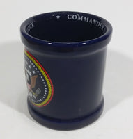 The White House Oval Office President of The United States Commander In Chief Dark Navy Blue Coffee Mug - Treasure Valley Antiques & Collectibles