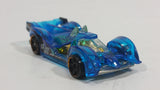 2014 Hot Wheels HW Race X-Raycers Hi-Tech Missile Blue Die Cast Toy Car Vehicle - Treasure Valley Antiques & Collectibles