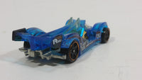 2014 Hot Wheels HW Race X-Raycers Hi-Tech Missile Blue Die Cast Toy Car Vehicle - Treasure Valley Antiques & Collectibles