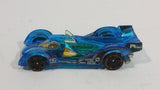 2014 Hot Wheels HW Race X-Raycers Hi-Tech Missile Blue Die Cast Toy Car Vehicle - Treasure Valley Antiques & Collectibles