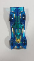 2014 Hot Wheels HW Race X-Raycers Hi-Tech Missile Blue Die Cast Toy Car Vehicle - Treasure Valley Antiques & Collectibles