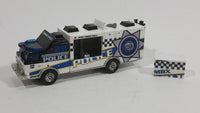 Rare HTF Matchbox E-One Mobile Command Vehicle Police Surveillance Truck White Die Cast Toy Vehicle - Treasure Valley Antiques & Collectibles