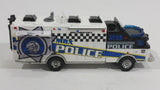 Rare HTF Matchbox E-One Mobile Command Vehicle Police Surveillance Truck White Die Cast Toy Vehicle - Treasure Valley Antiques & Collectibles