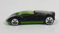 2003 Hot Wheels World Race Series Road Beasts Double Cross Black Green Die Cast Toy Car Vehicle - McDonald's Happy Meal - Treasure Valley Antiques & Collectibles