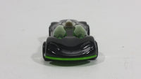 2003 Hot Wheels World Race Series Road Beasts Double Cross Black Green Die Cast Toy Car Vehicle - McDonald's Happy Meal - Treasure Valley Antiques & Collectibles