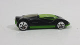 2003 Hot Wheels World Race Series Road Beasts Double Cross Black Green Die Cast Toy Car Vehicle - McDonald's Happy Meal - Treasure Valley Antiques & Collectibles