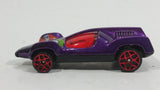 2004 Hot Wheels Batman Speed Machine The Joker Dark Purple Die Cast Toy Car Vehicle