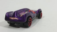 2004 Hot Wheels Batman Speed Machine The Joker Dark Purple Die Cast Toy Car Vehicle