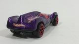 2004 Hot Wheels Batman Speed Machine The Joker Dark Purple Die Cast Toy Car Vehicle