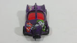 2004 Hot Wheels Batman Speed Machine The Joker Dark Purple Die Cast Toy Car Vehicle