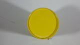 2013 Mars M & M Chocolate Multi-Colored Candy Snack Sweets Yellow Metal Tin Canister