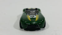 2014 Hot Wheels Thrill Racers RRRoadster Dark Green 4 Die Cast Toy Race Car Vehicle