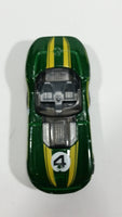 2014 Hot Wheels Thrill Racers RRRoadster Dark Green 4 Die Cast Toy Race Car Vehicle