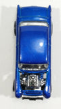 2014 Hot Wheels Workshop Performance '55 Chevy Bel Air Gasser Dark Blue Die Cast Toy Muscle Car Vehicle