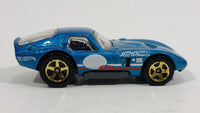 2013 Hot Wheels Shelby Cobra Daytona Coupe Teal Blue Die Cast Toy Muscle Car Vehicle