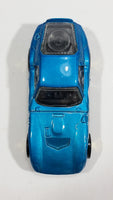 2013 Hot Wheels Shelby Cobra Daytona Coupe Teal Blue Die Cast Toy Muscle Car Vehicle