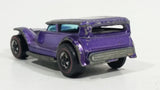 Rare HTF 1970 Hot Wheels The Demon Spectraflame Purple Red Lines Die Cast Toy Car Vehicle Hong Kong - Treasure Valley Antiques & Collectibles