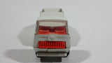 Vintage Tonka Semi Tractor Trailer Truck Gravel Hauler with Bottom Dumper Transport Rig White and Orange Pressed Steel Toy Car Vehicle