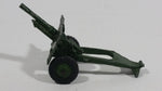 Vintage Dinky Toys 25 PR GUN 686 Army Green Die Cast Military Artillery Toy War Machine Equipment