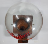 Vintage Miller High Life Beer Glass Globe Wooden Based Peanut Nut Dispenser Bar Collectible - Treasure Valley Antiques & Collectibles