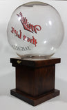 Vintage Miller High Life Beer Glass Globe Wooden Based Peanut Nut Dispenser Bar Collectible - Treasure Valley Antiques & Collectibles