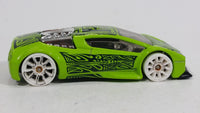 2017 Hot Wheels Art Cars Zotic Lime Green Die Cast Toy Car Vehicle - Treasure Valley Antiques & Collectibles