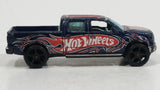 2009 Hot Wheels 2009 Ford F-150 Truck Dark Blue Die Cast Toy Car Vehicle