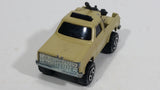 Vintage Majorette Depanneuse No. 228 Tan Beige Die Cast Military Army Truck Mounted Gun Toy Car Vehicle - Treasure Valley Antiques & Collectibles