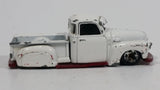 2005 Hot Wheels La Troca Truck White Die Cast Toy Car Lowrider Vehicle