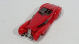 2013 Hot Wheels Showroom American Turbo Custom Cadillac Fleetwood Red Die Cast Toy Classic Car Vehicle