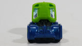 2017 Hot Wheels Legends of Speed Rig Heat Blue Lime Green Racing Truck Die Cast Toy Car Vehicle