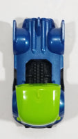 2017 Hot Wheels Legends of Speed Rig Heat Blue Lime Green Racing Truck Die Cast Toy Car Vehicle