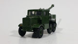 Vintage Dinky Super Toys Meccano 661 Recovery Tractor Truck U.S. Army Military Die Cast Toy Car Vehicle Missing the winch cable string