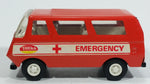 Vintage Tonka Emergency Ambulance Van Orange Red Pressed Steel Toy Car Paramedics Medic Rescue Vehicle - Treasure Valley Antiques & Collectibles