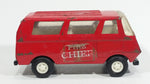 Vintage Tonka Fire Chief Red Van Pressed Steel Toy Car Firefighting Firemen Vehicle - Treasure Valley Antiques & Collectibles