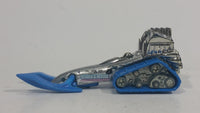 1999 Hot Wheels Snow Patrol Big Chill Snowmobile Metallic Silver Die Cast Toy Car Snow Sled Sleigh Vehicle - Treasure Valley Antiques & Collectibles