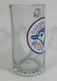 Toronto Blue Jays MLB Baseball Team Large Schooner Size 7" Clear Glass Mug Sports Collectible - Treasure Valley Antiques & Collectibles