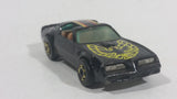 Rare Vintage 1982 Hot Wheels Hot Ones Hot Bird Black Yellow Die Cast Toy Car Vehicle - Gold Wheels