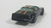 Rare Vintage 1982 Hot Wheels Hot Ones Hot Bird Black Yellow Die Cast Toy Car Vehicle - Gold Wheels